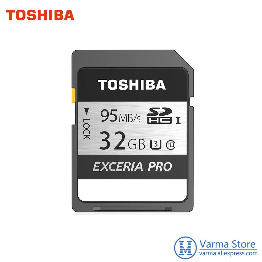 Оригинальный Toshiba exceria pro SD карта N401 флэш памяти UHS I U3 32 Гб 64 128 класс 10 4K UltraHD SDHC SDXC|sdhc