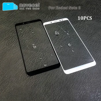 

10PCS Novecel LCD Touch Screen Outer Glass Lens For Redmi Note 5 Mobile Phone Repair Glass Replacement
