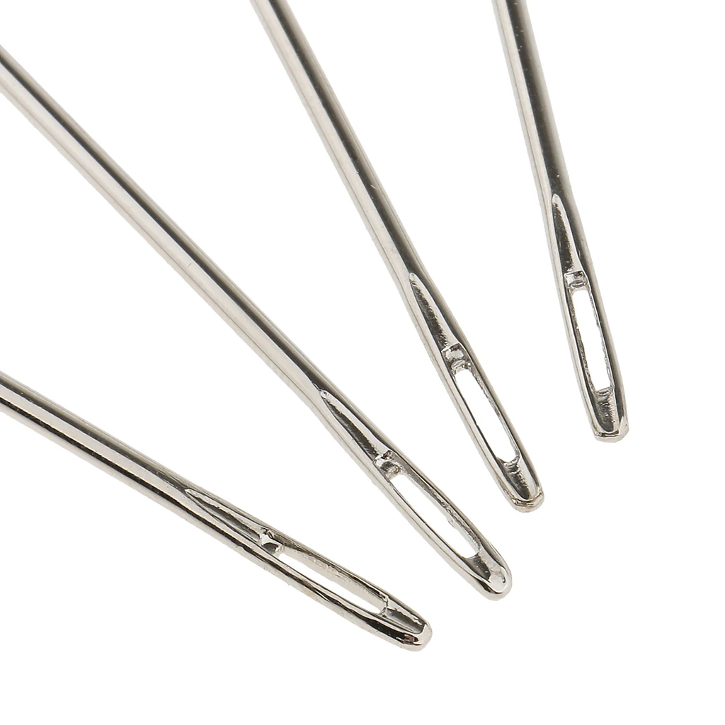 4pcs Long Embroidery Needles Kit for Sewing Mending Craft DIY Accessories 4pcs Long Embroidery Needles Kit for Sewing Mending Craft DIY Accessories