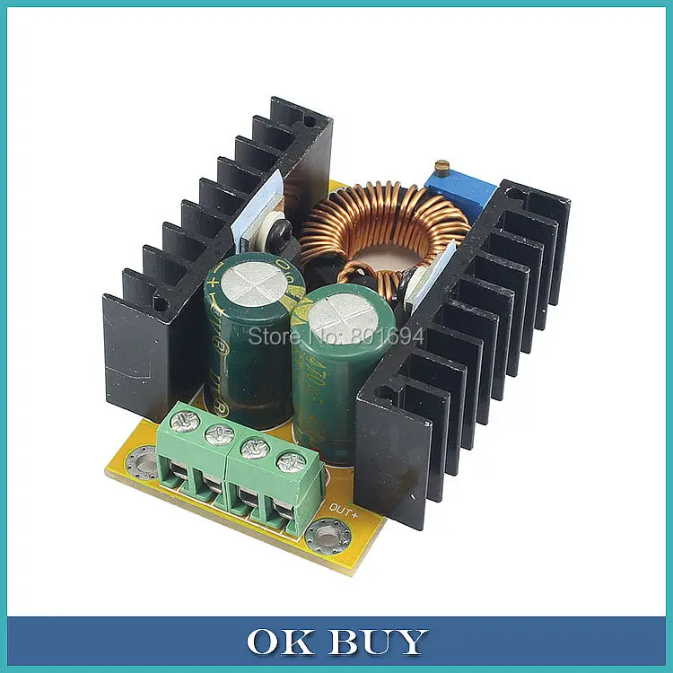 DC Boost преобразователь 10V 32V 12V 19V To 24V 36V 60V 5A с повышением напряжения до 120W плата