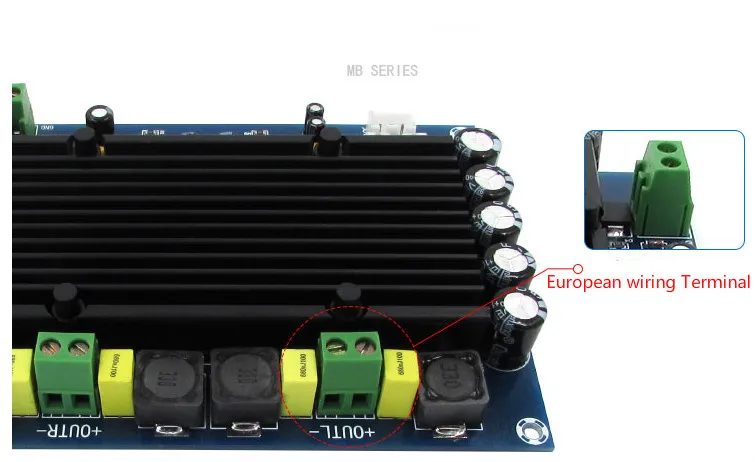 AIYIMA Amplifiers Audio Board Amplificador Pre-class TPA3116D2 Two Channel Digital Amplifier Board 150x2 DC12-24V