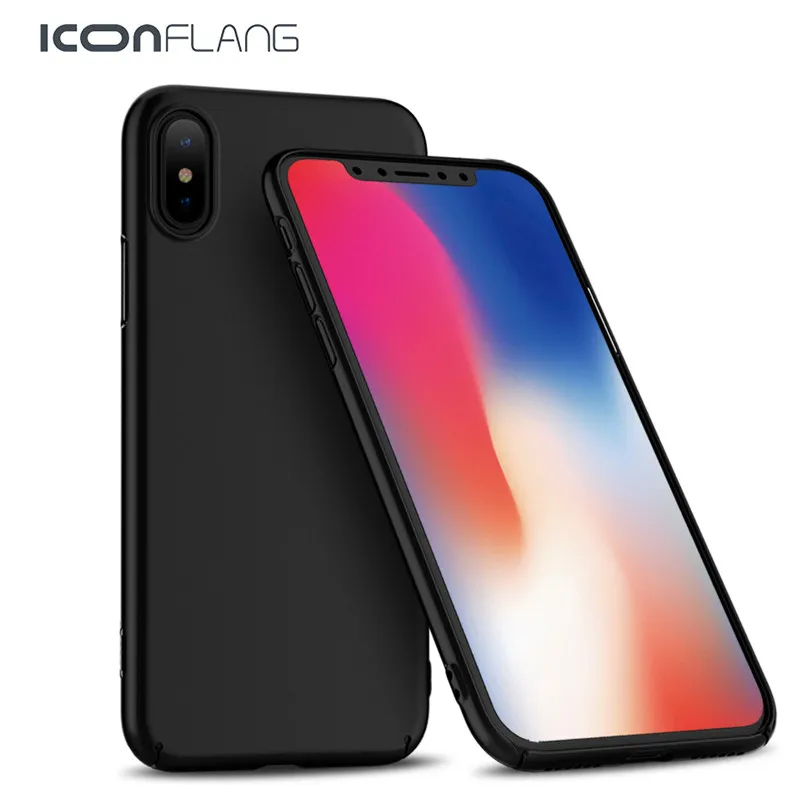 

Ultra thin Phone Case For iPhone X 10 Case Slim Matte 360 Full PC Hard Cover For iPhone X 10 Case Coque 5.8 inch Capa