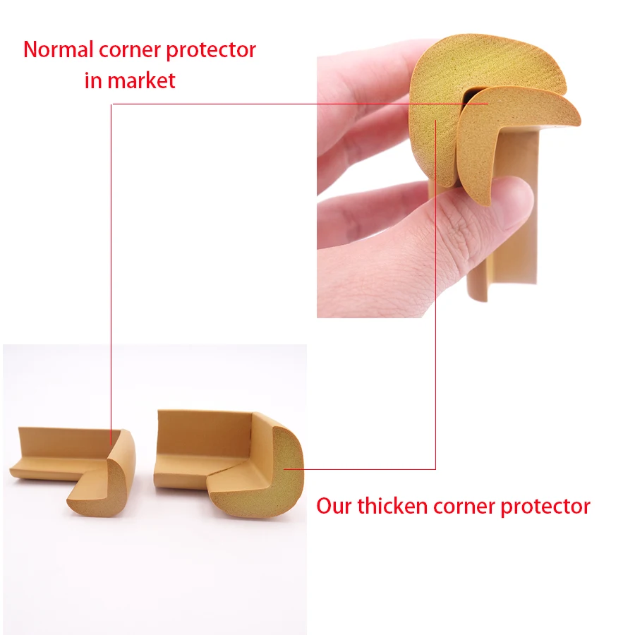 Новинка! 55*55 мм защитный уголок для детей 4 шт. мягкий стол основная защита для детей углы ребенок безопасный уголок для ребенка угловая защита