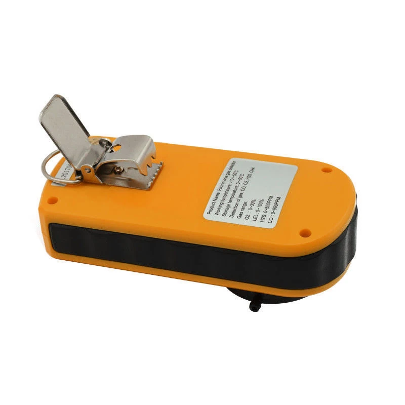 4 в 1 мульти детектор газа кислород O2 сероводород H2S окись углерода CO горючий