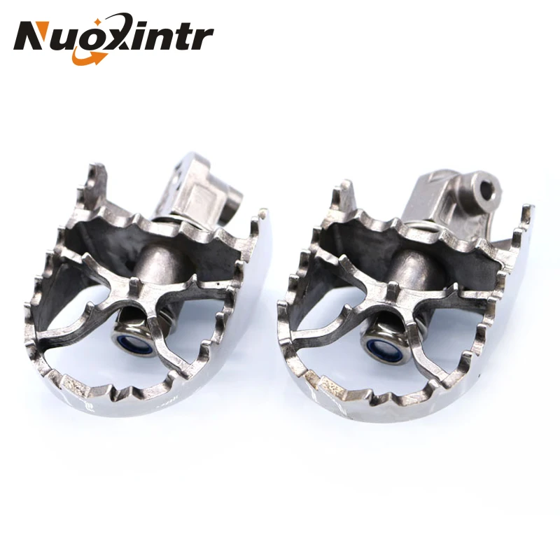 Nuoxintr Motorcycle Foot Pegs In Motorbike Foot Rests Stainless steel