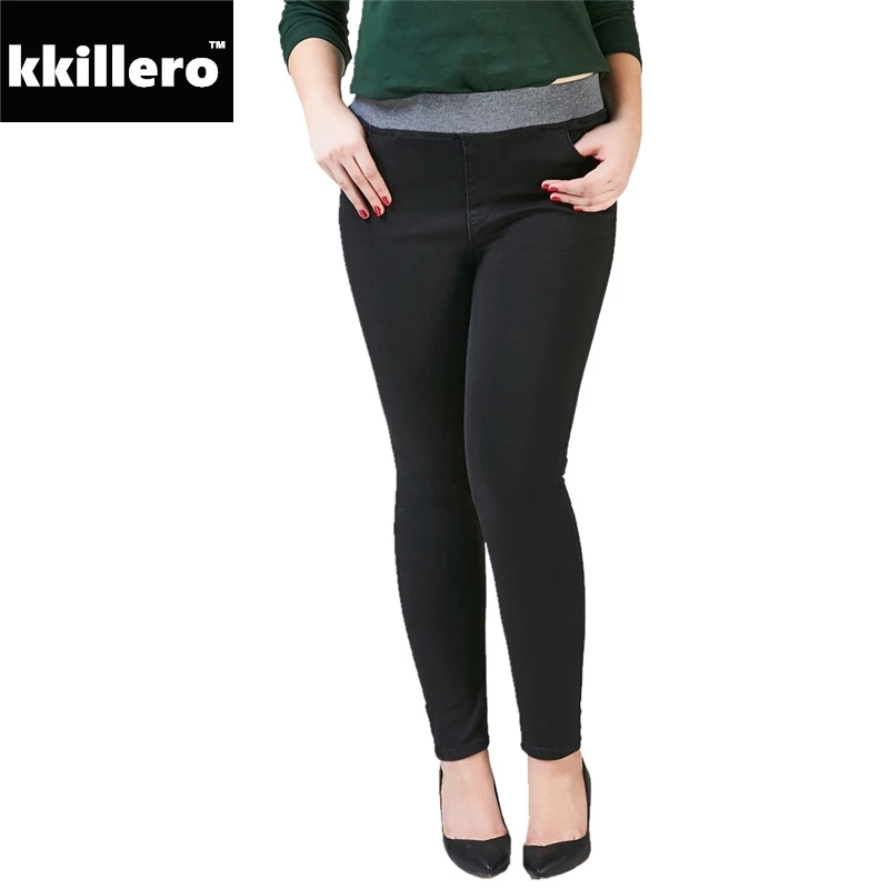 Shaping Skinny Jeggings Эластичный пояс ботильоны Джинсы для женщин Для 2018 тонкий superstrech