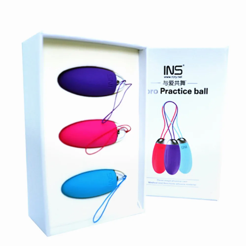 Ins Brand High End 3 Steps Pack Sillicone Kegel Balls Jiggle Balls