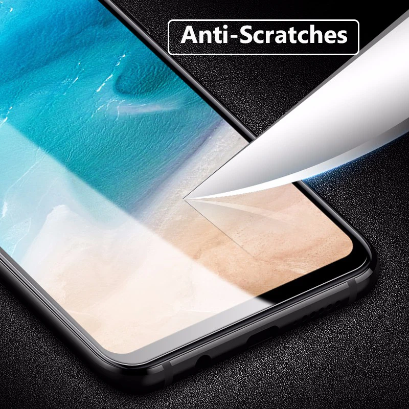 Взрывозащищенное Закаленное Стекло 9H для Meizu Note 9 2 упаковки Защитная пленка
