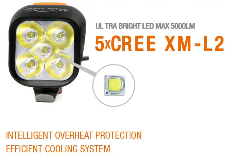 

Magicshine MJ-906 Bike Light | 5000 Lumens | Wireless Remote Contro