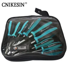 CNIKESIN 9PC 3 14mm Socket Wrench Nutdriver Hand font b Tool b font Drop Ship Metal