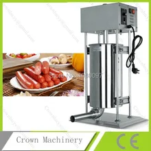 10 л Электрический колбасный шприц из нержавеющей стали; колбасный шприц наполнитель