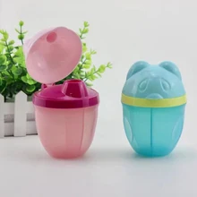 Portable Food Box Baby Feeding Milk Powder Dispenser Container Cartoon Bear Infant Food Storage