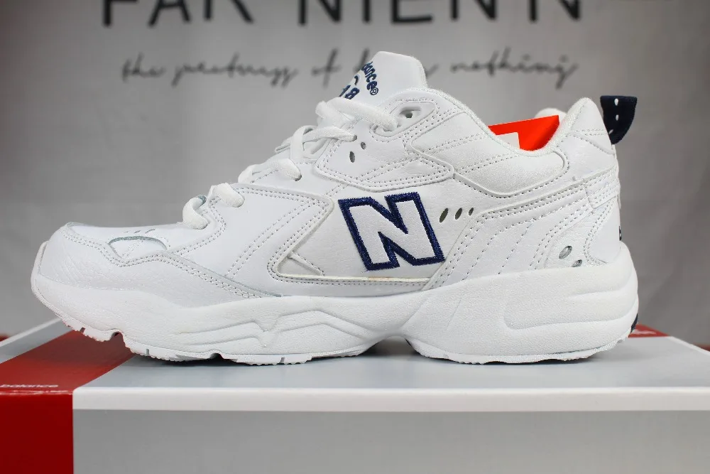 

2018 New Balance Old shoes Men and Women Lace-up Badminton Sneakers Couple Anti-slip Athletic Shoes Mesh Professional Sport Shoe