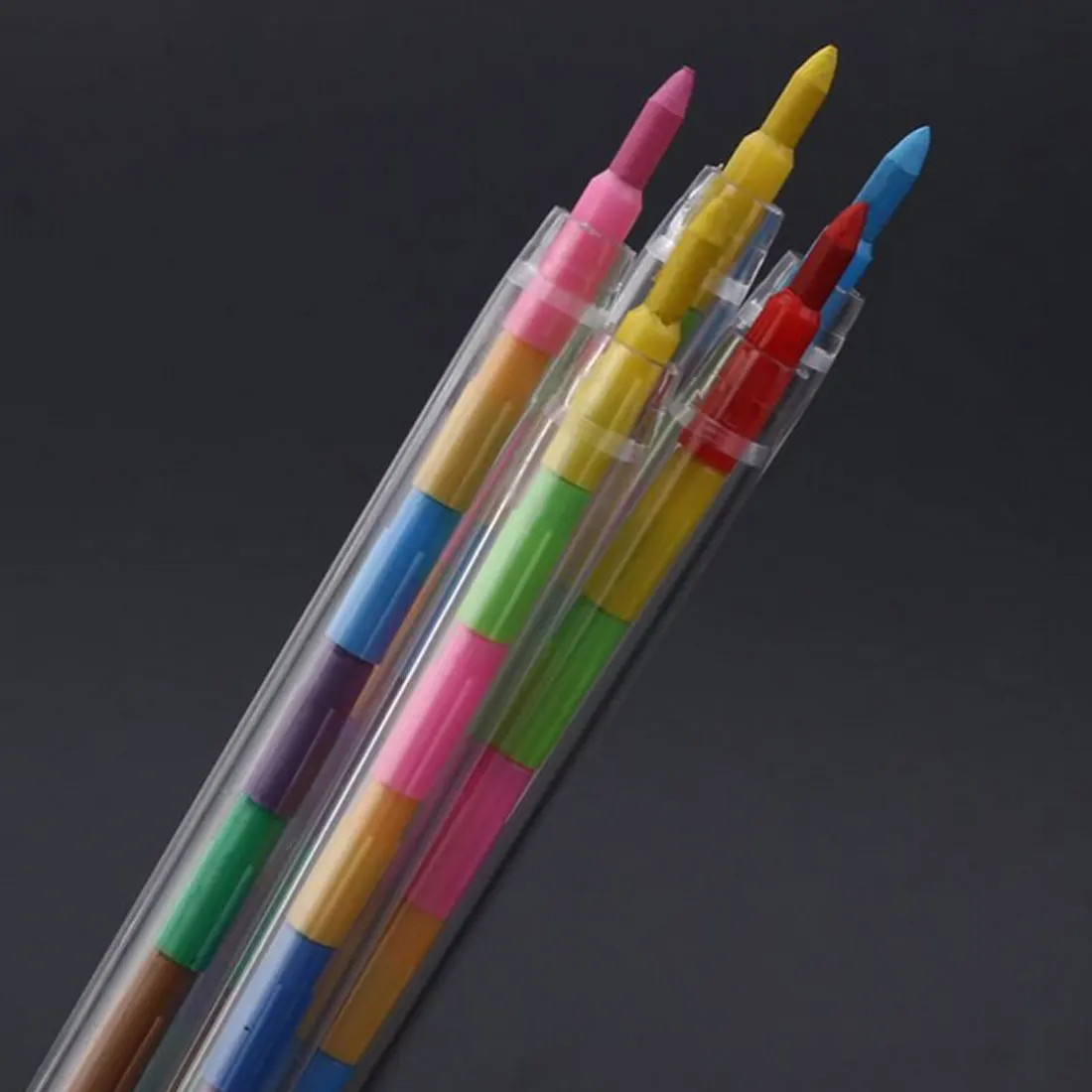 Креативный цветной карандаш граффити ручка 10 цветов/шт DIY Сменные мелки масляная пастель для детей Живопись Рисунок милые канцелярские принадлежности