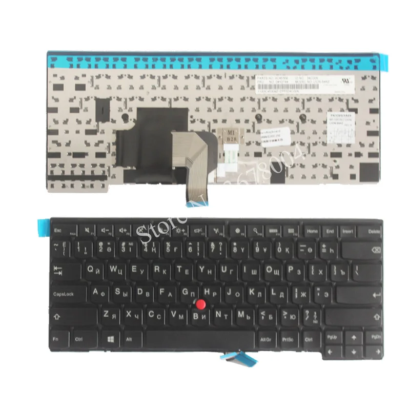 New KZ/RU Laptop Keyboard for Lenovo Ideapad T440 T440S T431S T440P T450 T450S Russian/Kazakhstan laptop keyboard | Компьютеры и офис