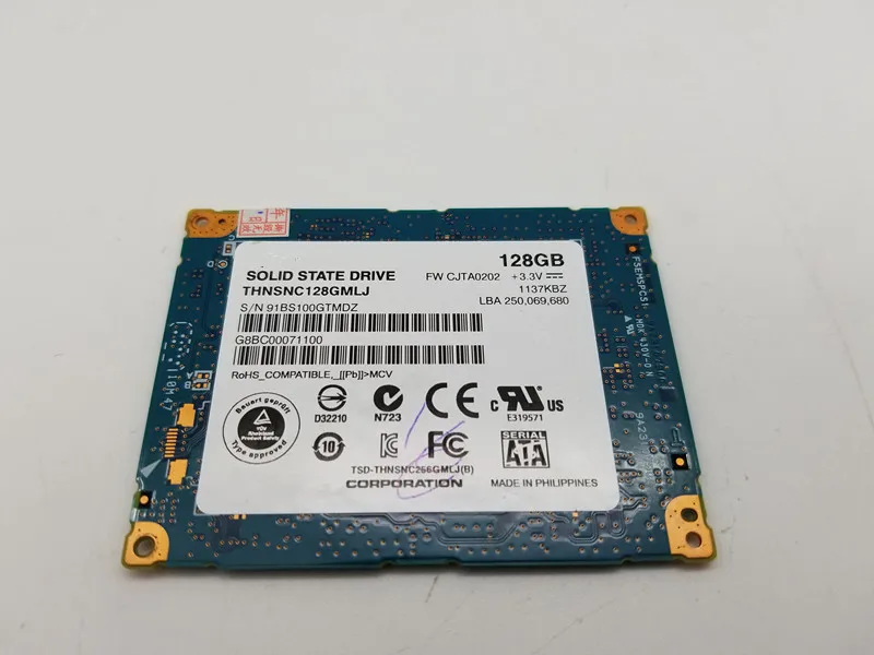 Новый 128GB 1 8 inch SSD SATA LIF THNSNB128GMLJ Замена HS12UHE для MACBOOK AIR A1304 MB543LL/A MB940LL/A 3Gen MC233LL/A