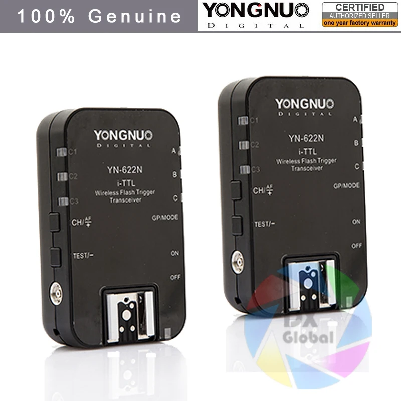 Yongnuo YN-622N Wireless TTL Flash Trigger for Nikon D600 D700 D800 D3000 D5000 D5200 D7100 D7200 D3300 D3200 D3100 D90 Yongnuo YN-622N Wireless TTL Flash Trigger for Nikon D600 D700 D800 D3000 D5000 D5200 D7100 D7200 D3300 D3200 D3100 D90