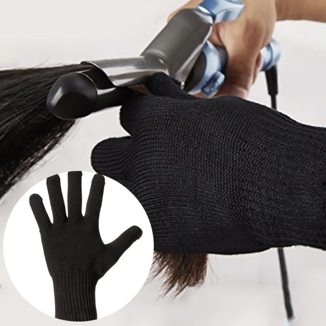 1 шт. уход за кожей рук защитные перчатки инструмент термостойкая перчатка для укладки волос Блокировка завивка, укладка