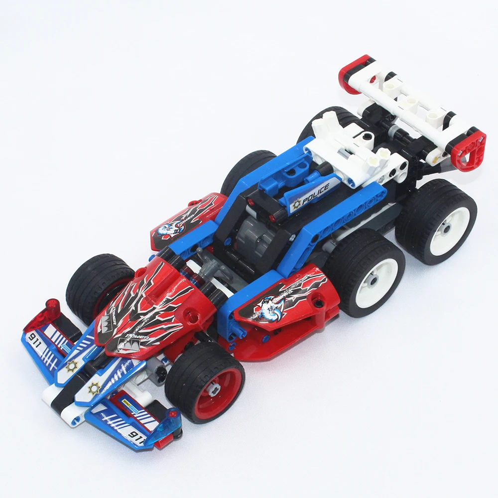 

264Pcs Kids Toys MOC Technic Formula One Motor Racing Building Blocks Bricks Educational Toys Children Gift compatible with Lego