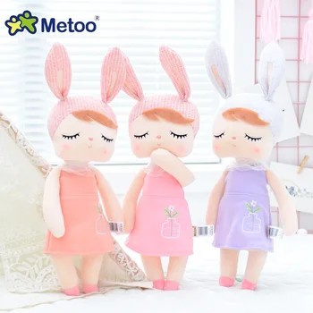 

Metoo Doll & Stuffed Toys Plush Animals Soft Baby Kids Toys for Girls Children Boys Birthday Gift Kawaii Hot 46cm Angela Rabbit