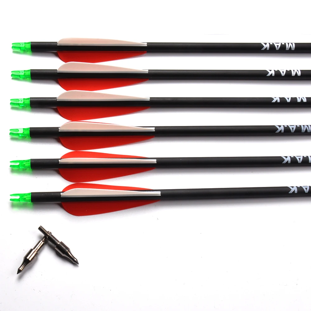 Billig Wirbelsäule 500 Carbon Pfeil 28 \