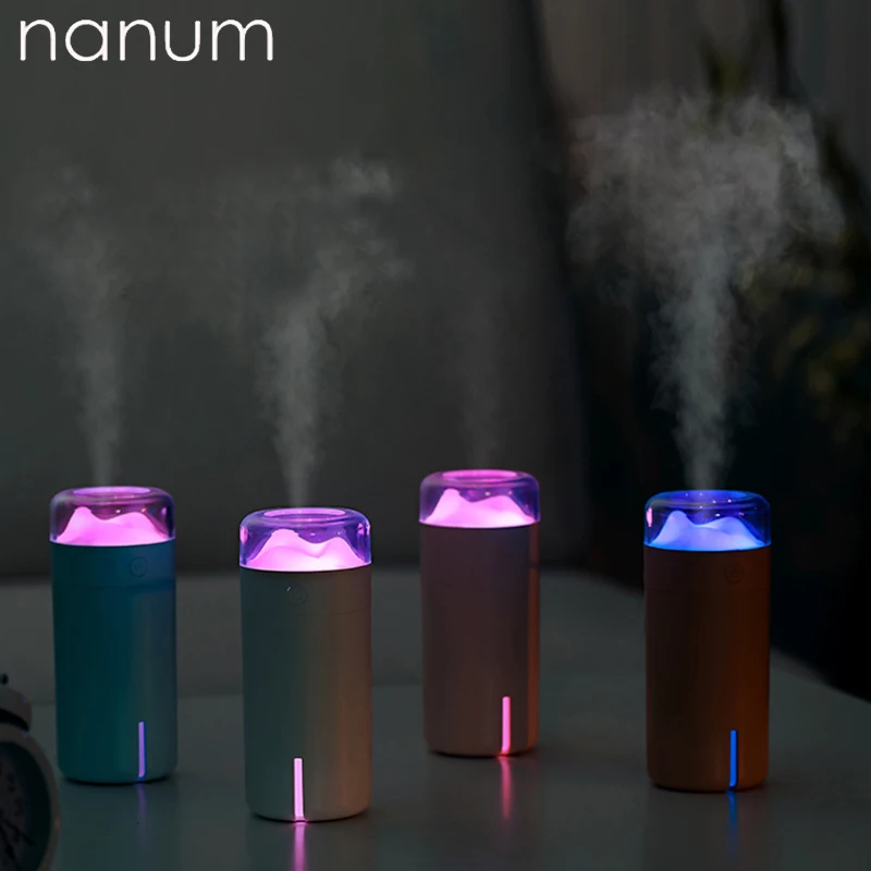 

Creative Dashan humidifier LED Night Light Aroma Essential Oil Diffuser USB Fogger Car Air freshener Mini Mountain Humidifiers