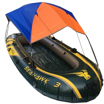 

2-4 Persons Boat Shelter Inflatable Boat Fishing Sun Shade Rain Canopy Kayak Kit Sailboat Awning Top Cover Boat Accessories