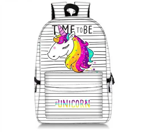 cheap Kawaii Cartoon Unicorn Backpack For Teenage Girls Children School Bags Women Laptop Backpack Kids Book Bag Schoolbags Best Gift