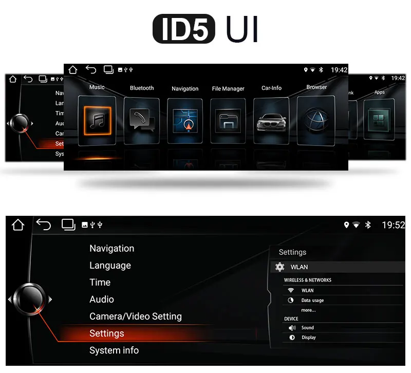 Ugode Android 9,0 для BMW 7 серии F01 F02 автомобильный мультимедийный плеер 10,25 дюймов экран монитор gps навигация Bluetooth Автомобильный плеер