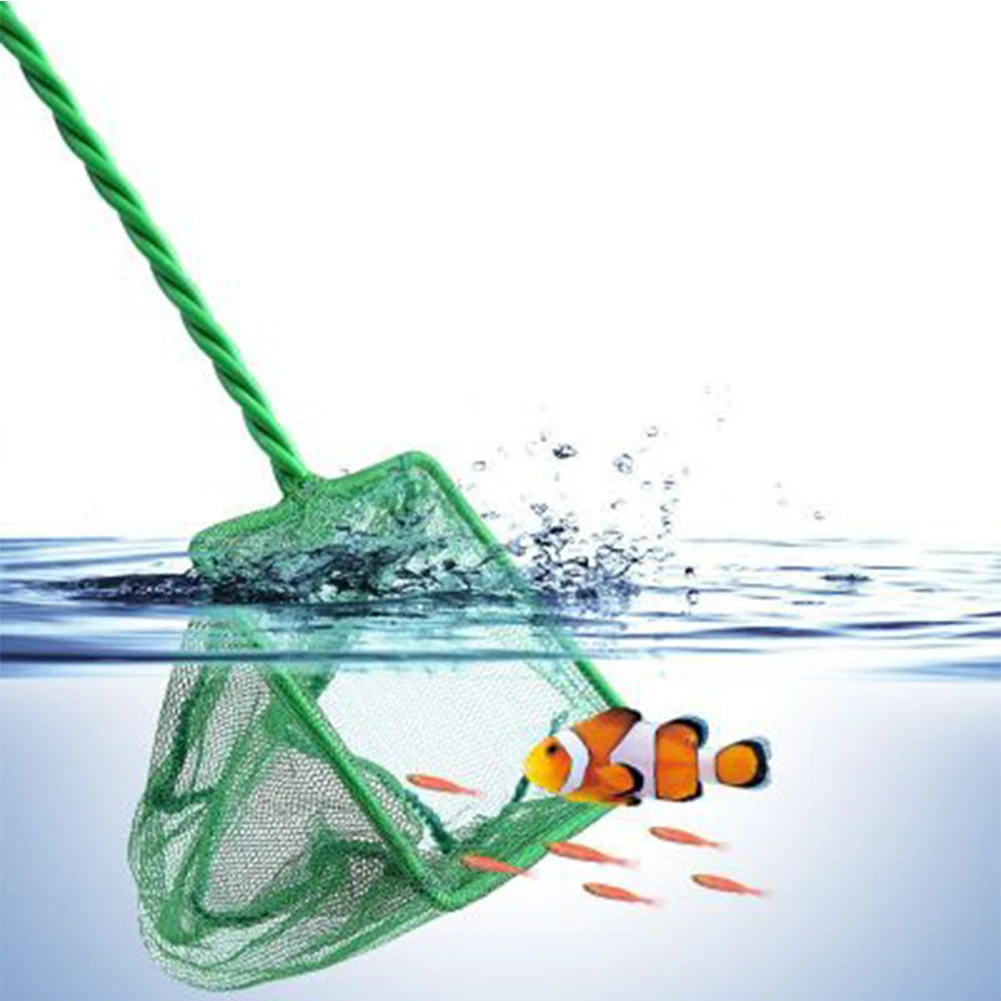 Аквариумные рыбки, аквариумные рыбки с пластиковой ручкой, быстродействующая сеть для аквариума или аквариума - Цвет: 5 inch