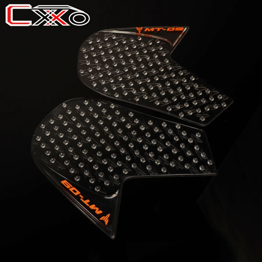 

Hot sale For YAMAHA MT-09 FZ-09 mt09 fz09 2014-2019 Motorcycle Tank Traction Pads Side Gas Knee Decal Protector