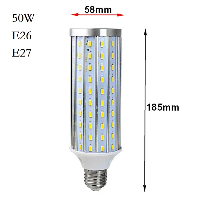 E26 E27 E39 E40 12W 18W 25W 30 W, светодиодные полосы освещения мощностью 45 Вт, 50 Вт, 60 Вт, 80 Вт светодиодный тип «Кукуруза» SMD5730 светодиодный светильник Точечный светильник для светильник и лампада подвесной светильник Инж