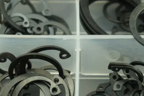 225PCS/Lot Internal & external Lock Snap Retaining ring Circlips holes Shaft collar