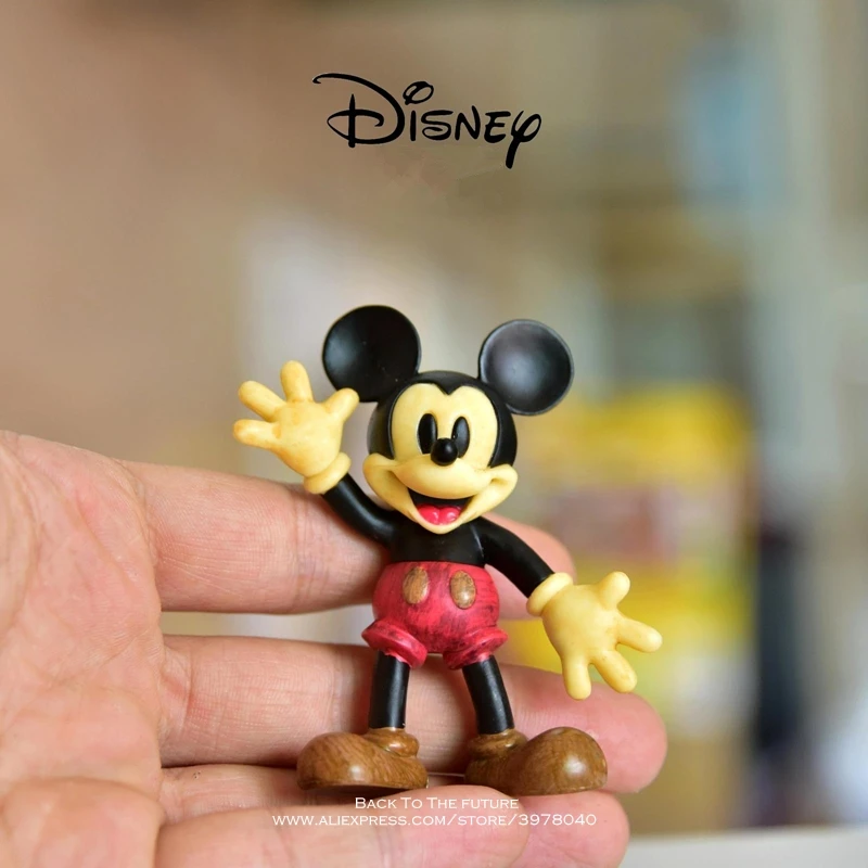 

Disney Mickey Mouse 7cm Model Anime Doll PVC Action Figures Accessories Figurines Toys For Kids Gift toy model for Children gift