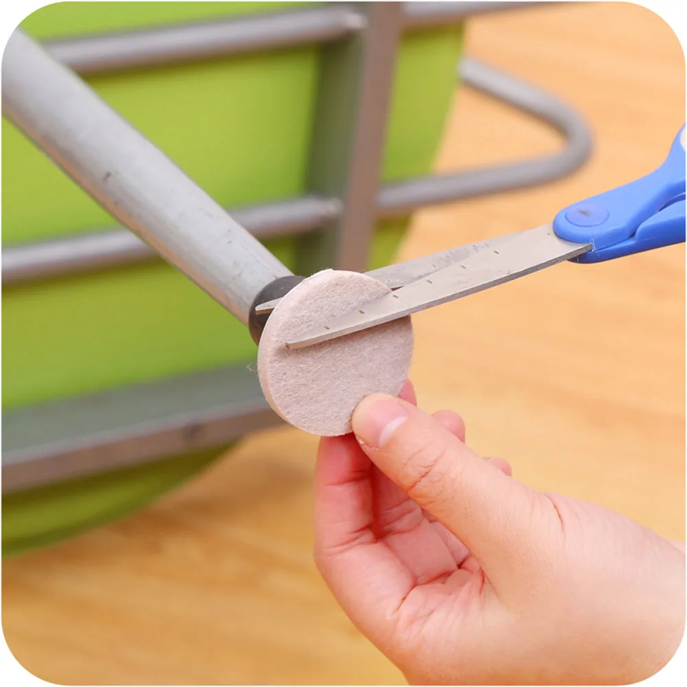 18 шт. протекторы для деревянного пола защиты пола|adhesive felt pads|wood floor protectorsfelt protector