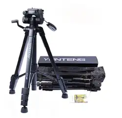 Pro YUNTENG VCT-668 штатив с демпфирующая головка жидкость Pan камера DV телефон видеомагнитофон