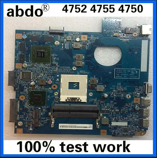 

abdo 48.41Q01.041 Applicable to ACER 4750 4752 4755 4352 notebook motherboard PGA989 HM65 GT540M DDR3 100% test work
