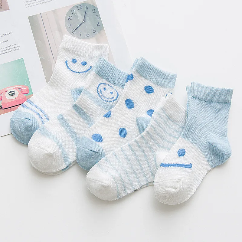 5 paare/los Baby Socken Set Kinder Socken Neugeborenen Cartoon Unisex Weiche Baumwolle Socken Kinder Socken Jungen Mädchen für 0- 2 jahre