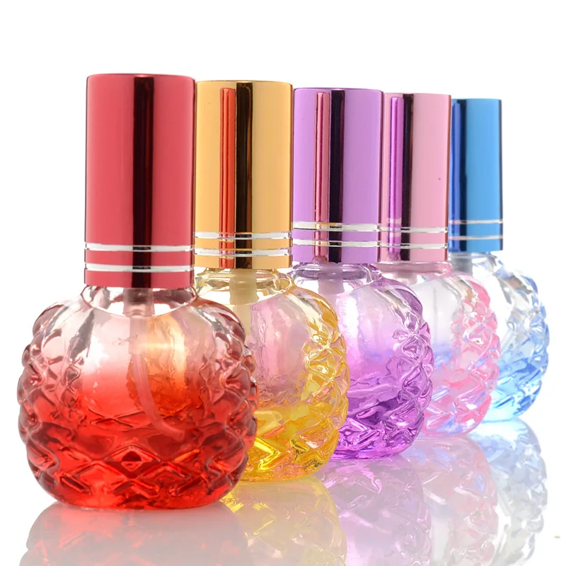 Beautiful 8ml Glass Perfume Spray Bottle Bulk Portable Empty Bottle