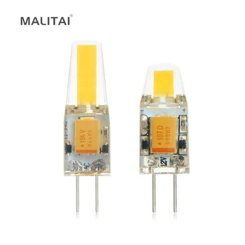 

1Pcs Mini COB 3W 6W LED Bulb DC / AC 12V Replace Halogen 30W 50W G4 lamp For Crystal Chandelier Pandent light Droplight
