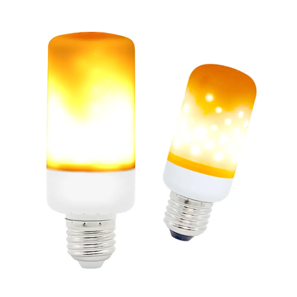 

1pcs E27 LED Bulb Flickering Flame Effect Corn light Emulation Fire Flicker Burning Decoration Chirstmas Lamp 85-265V 1800-2200K