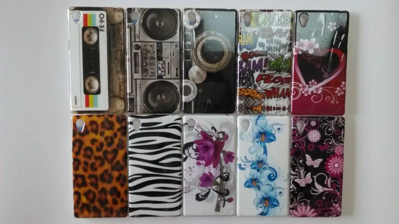 Sony Xperia Z1 L39h Retro Fashion TPU Case (1)