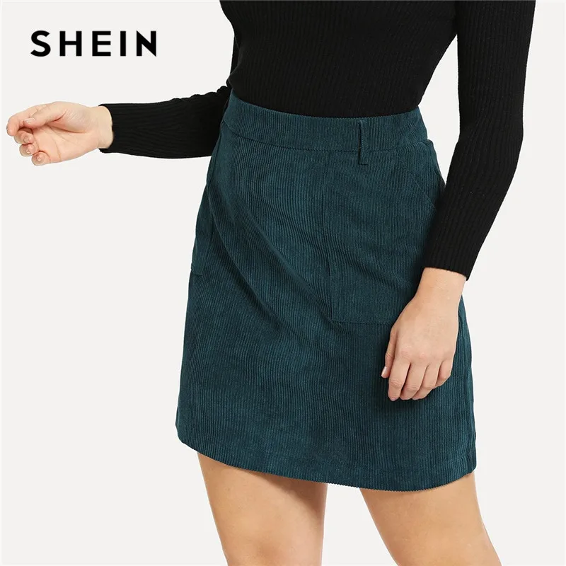 mini turquoise skirt