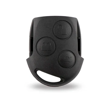 Guscio chiave per auto a distanza a 3 pulsanti Keyforkessper Ford Mondeo Focus 2 3 custodia remota per chiave di transito Festiva Fiesta con lama FO21 HU101 - Guscio chiave per auto a distanza a 3 pulsanti YIQIXIN per Ford Mondeo Focus 2