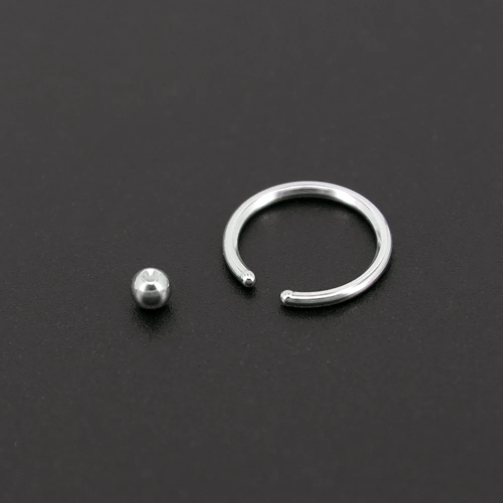 Женское кольцо для носа, нержавеющая сталь, перегородка хряща, пирсинг, трагус, спираль, пирсинг для бровей, серьги, сексуальное ювелирное изделие