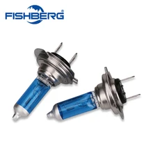 1 шт. H7 55 W 6000 K Галогенные лампы фары Противотуманные фары Дневные Фары Лампочка галогенная 6000 К белые противотуманные галогеновые лампы Автомобильные задние габаритные огни 12В Автомобильный Стайлинг