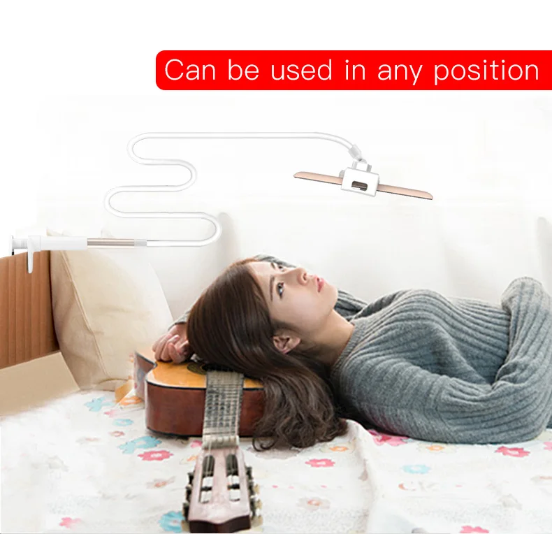 Flexible Long Arm lazy Phone Tablet Holder (6)