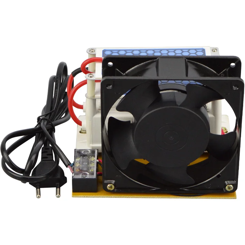 New Portable Ozone Machine 220v 10g Double Ceramic Plate Ozone Generator Ozone Sterilizer with Fan Heat Dissipation Odor Filter