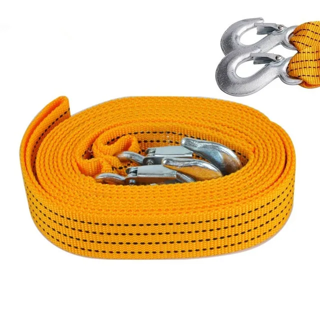 

3M 5tons high strength polyester car tow rope tow rope off-road vehicles reflective 3 m 5 t pull a cart widened thickened