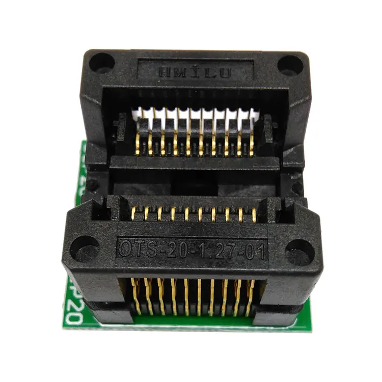 SOP20 SOIC20 SO20 to DIP20 шаг 1 27 m IC ширина корпуса 5 4 мм мил Flash тестовая розетка стандартный